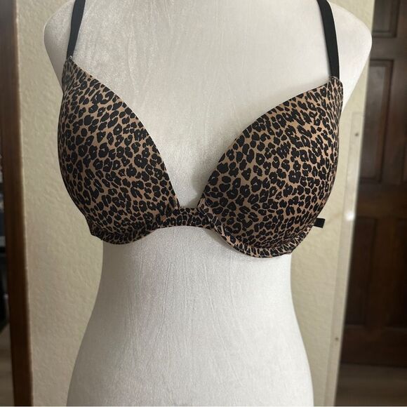 Victoria's Secret Animal Print 36C Push Up Bra - Picture 4 of 9